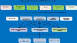 Модель организационной структуры управляющей системы прогимназии